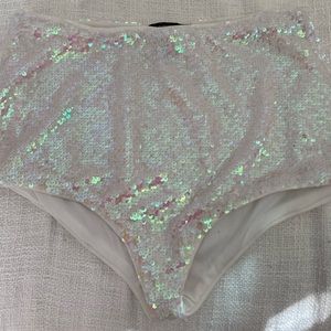 Rave sequin shorts